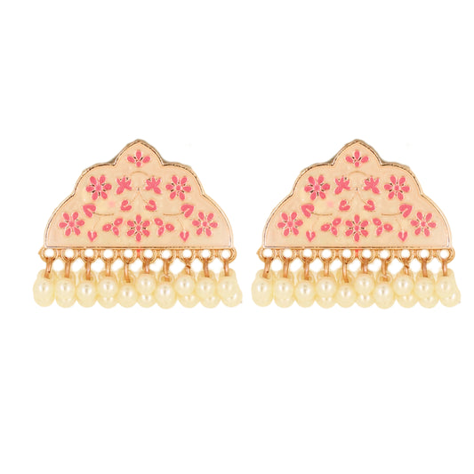 Rhea Earrings - White