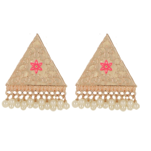 Tara Earrings - White