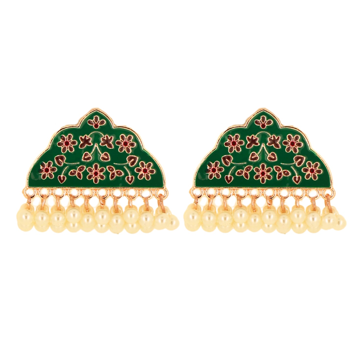 Rhea earrings - Green