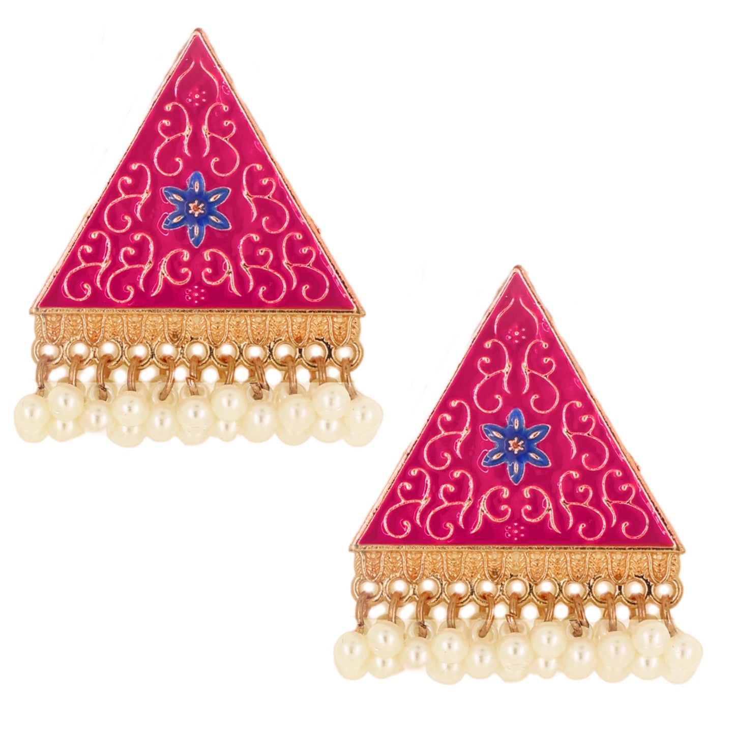 Tara Earrings - Pink