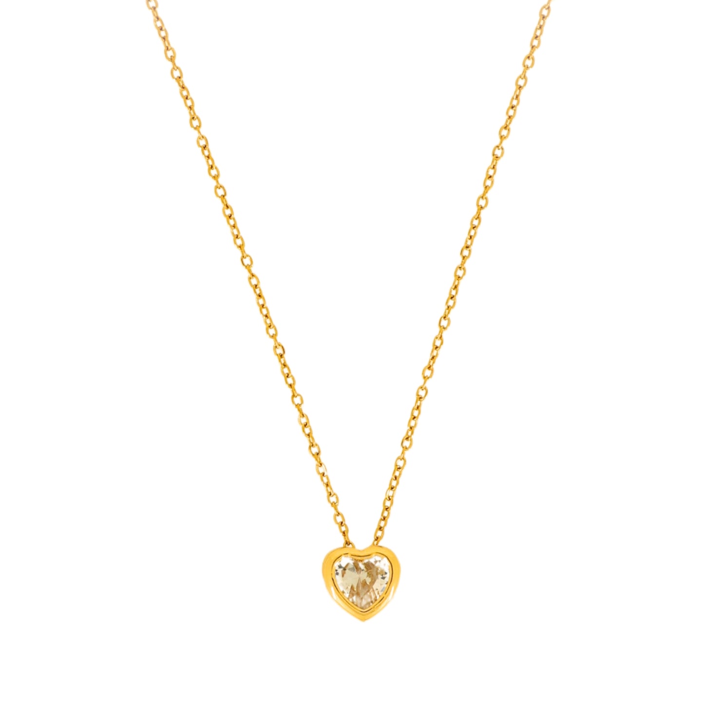 Delilah Heart Necklace