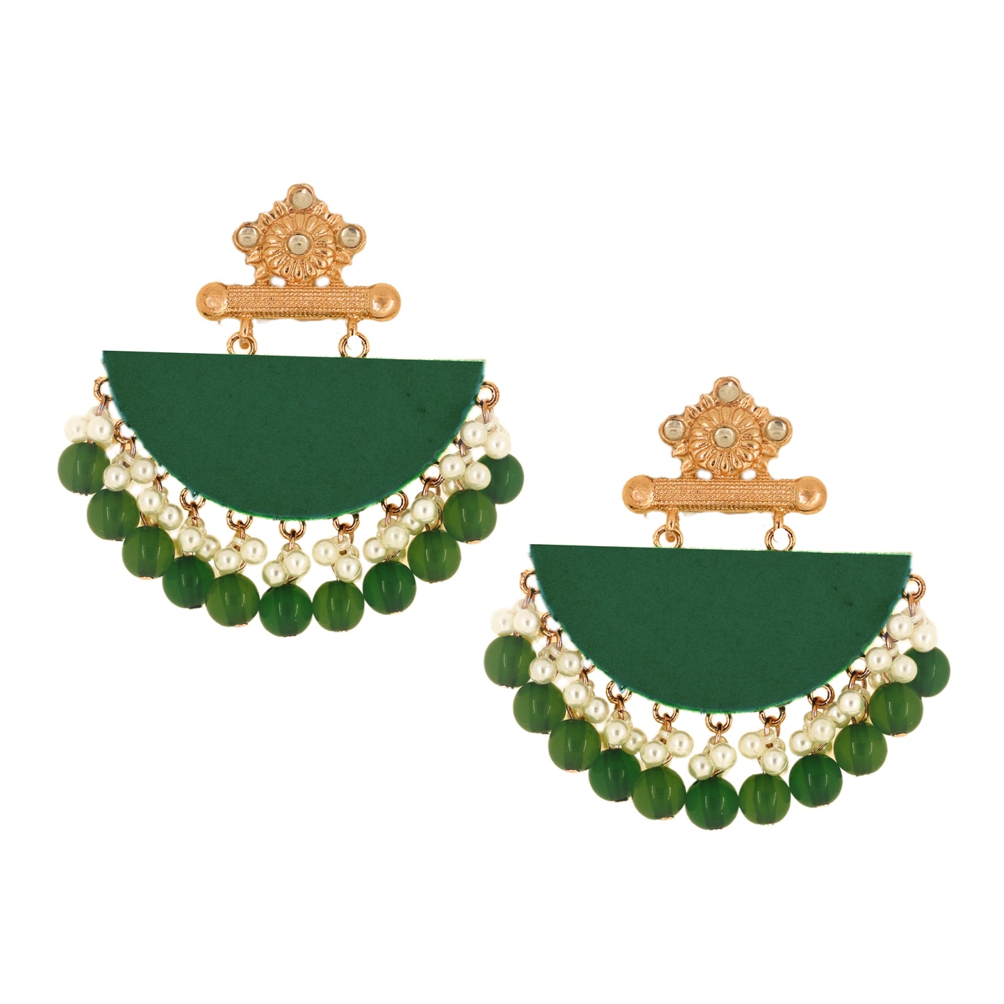 Aira Earrings - Green