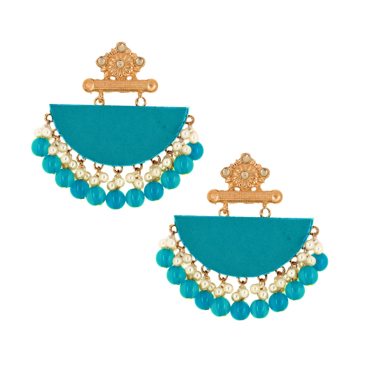 Aira Earrings - Teal