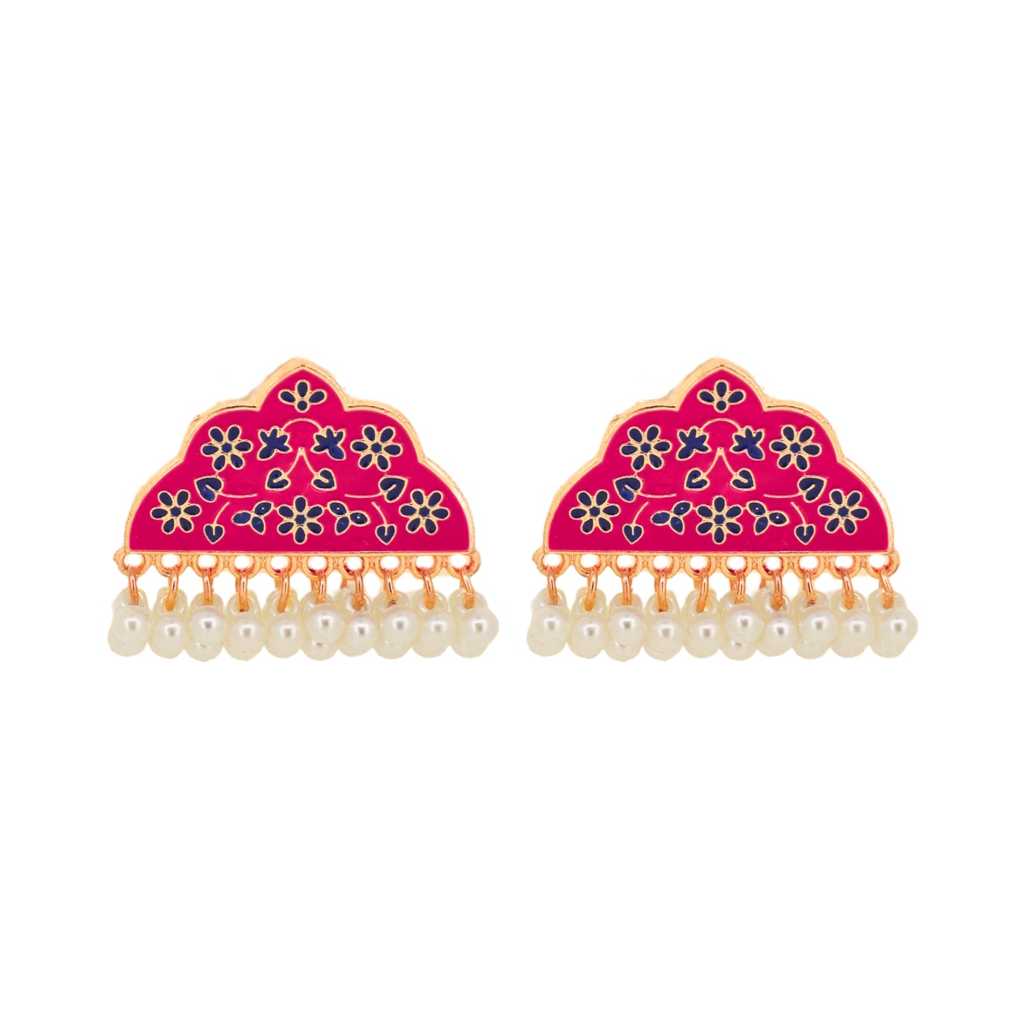 Rhea Earrings - Pink