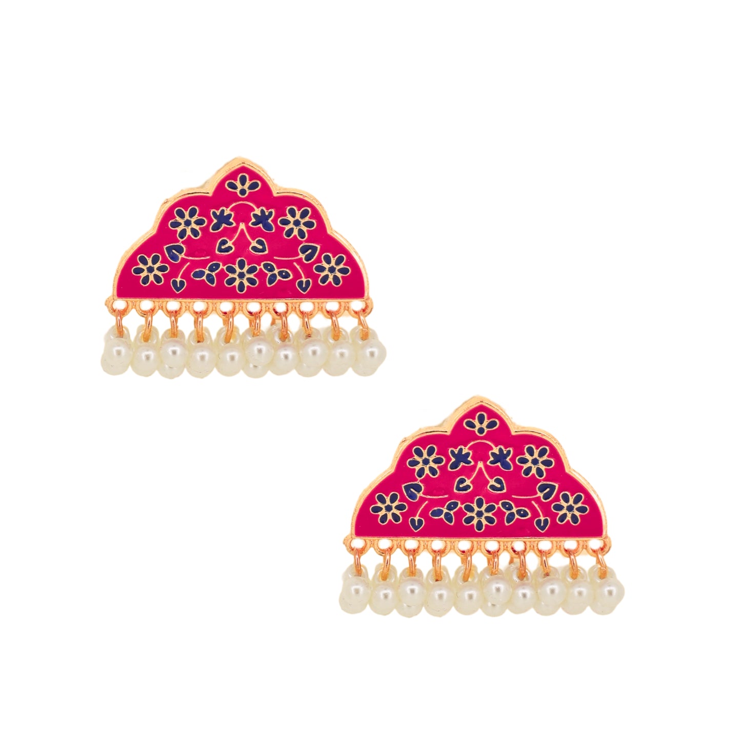 Rhea Earrings - Pink