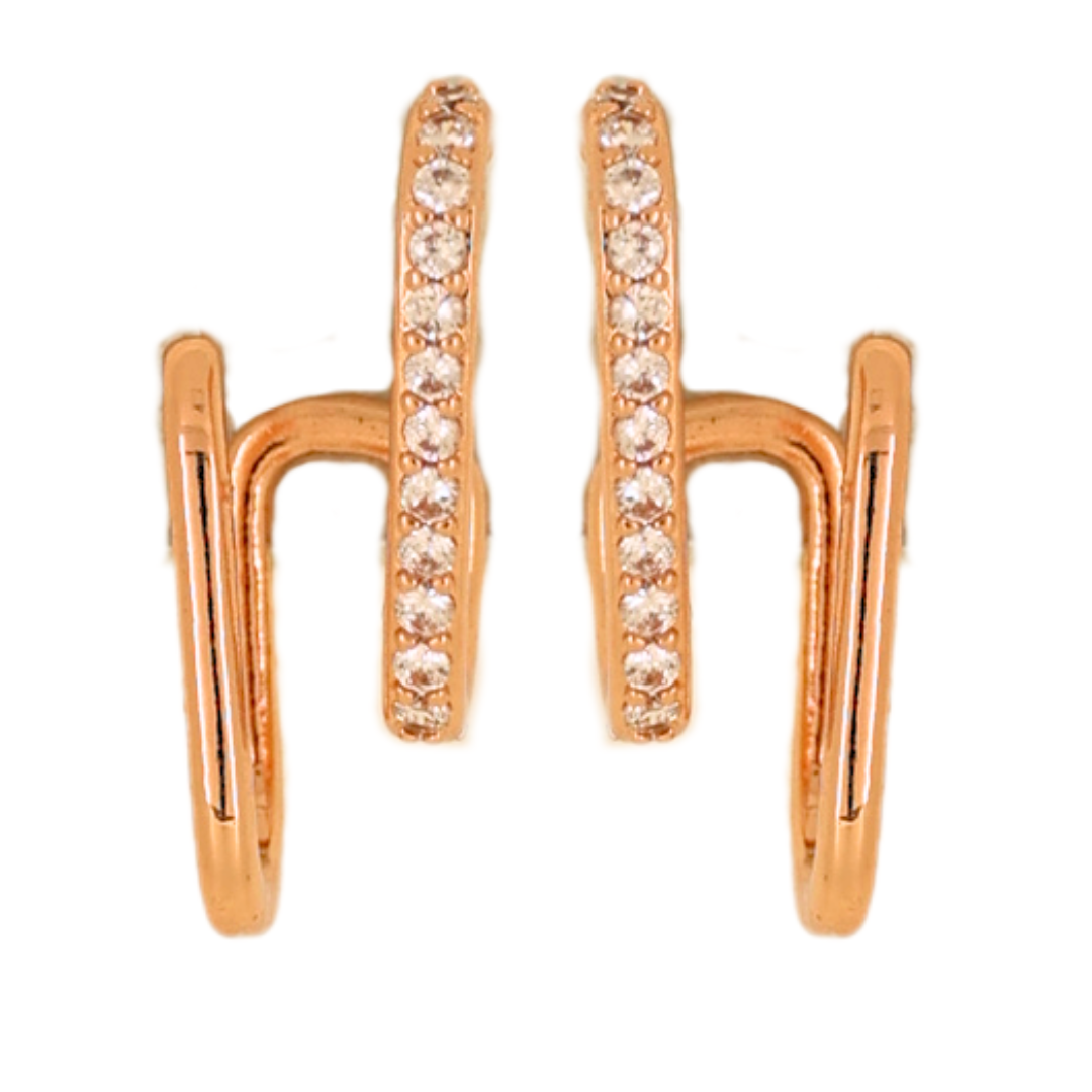 Sorel Earrings - Rose Gold