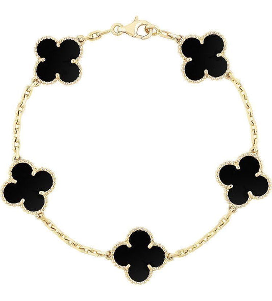 Clover Bracelet-Black