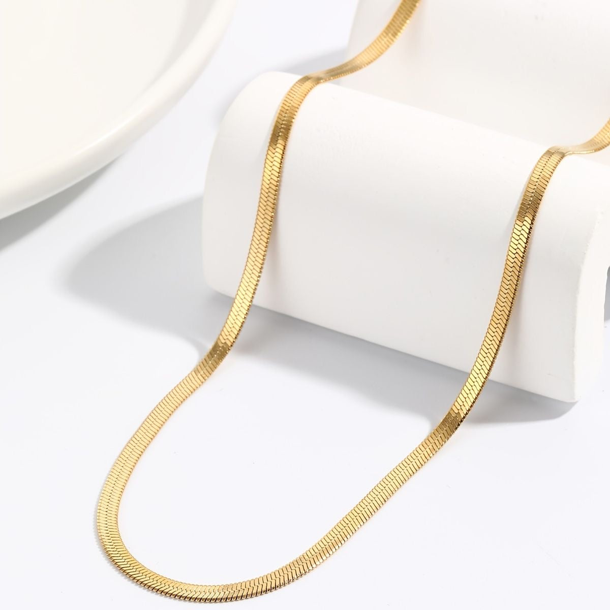 Snake Necklace:Gold